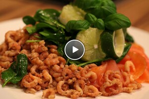 Visplateau & slakken met kruidenboter