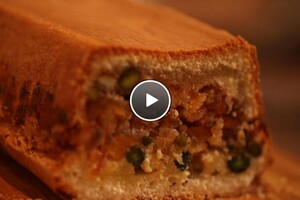 Tropische gembercake