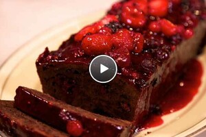 Chocolade fruitcake
