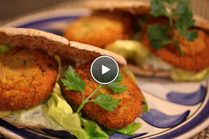 Falafel met tzatziki