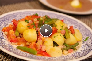 Hollands stoofpannetje met trostomaten