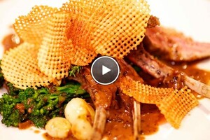 Duo van lam met vadouvansaus