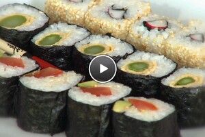 Vegetarische sushi