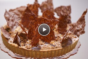 Winterse pompoen-kaneeltaart
