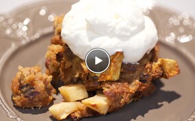 Appeltaartbroodpudding