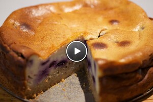 Blueberry cheesecake