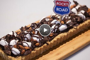 Rocky road taart