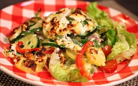 Aardappel-lentetaart met geitenkaas