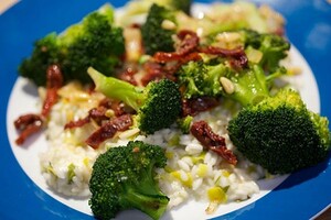 Risotto met mediterrane broccoli