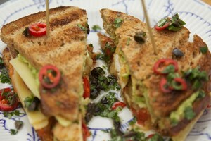 Zomerse clubsandwich
