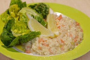 Risotto met garnalen
