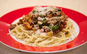 Spaghetti bolognese (maar dan anders)