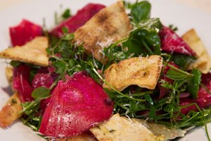 Salade met pit