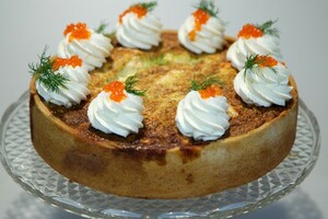 Zweedse zalmquiche