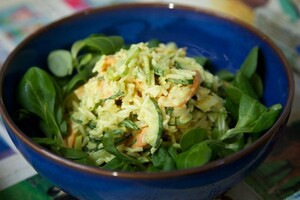 Rijstsalade