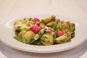 Groente in warme vinaigrette