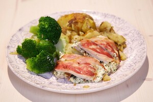 Cream & chives chicken