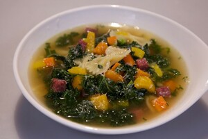 Mediterrane boerenkoolsoep