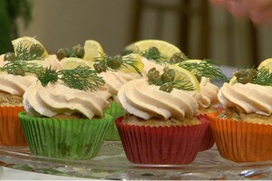 Zalige zalmcupcakes
