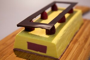 Mango-frambozenpavé