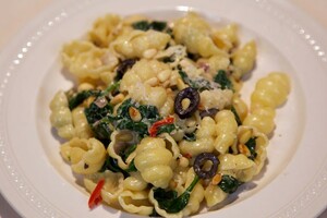Romige pastinaakpasta