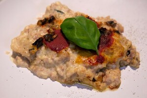 Cannelloni di melanzane alla birra (cannelloni met aubergine en bier)