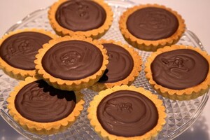 Bretonse amandel-chocoladegebakjes