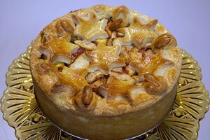 Chinese appel-nectarinetaart
