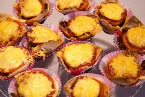 Chili con carne snacks