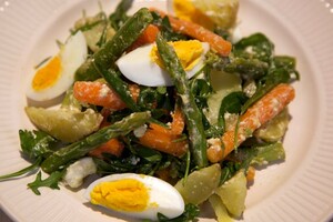 Groene aspergesalade