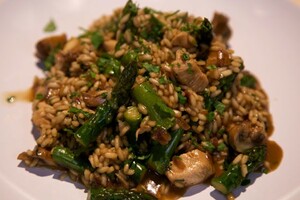 Teriyaki-risotto