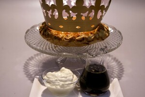 Galette des rois met amandelroom (koningstaart van amandelen en rum)