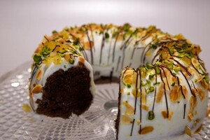 Chocolate angel food cake