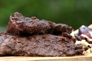 Bavette met uienchutney