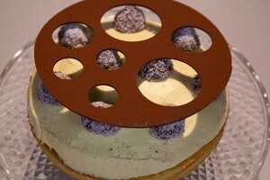 Kokos-chocoladetaart