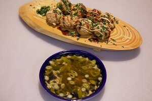 Takoyaki (Japanse hartige poffertjes)