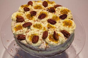 Humberto’s carrot-cheesecake