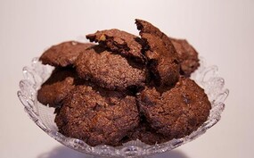 Krokante chocoladekoekjes
