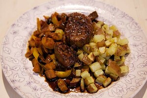 Balsamico-varkenshaas met roseval