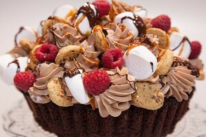 Thomas’ mega-chocoladecupcake