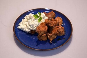 Chicken nanban met tartaarsaus (gefrituurde kip)