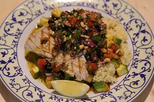 Gegrilde tonijn met antiboise