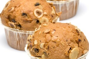 Hazelnoot-koffiemuffins