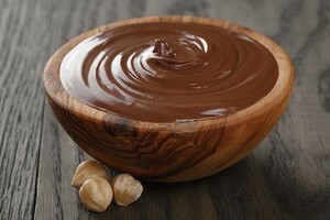 Homemade hazelnootchocopasta