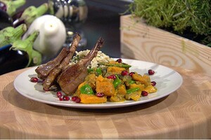 Geurige curry met lamskoteletten