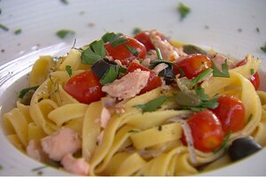 Tagliatelle al salmone