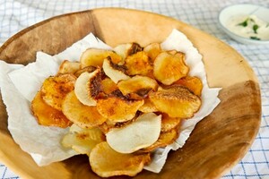 Meiknolchips met paprika