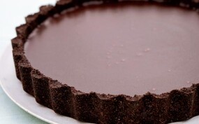 Gezouten chocoladetaart