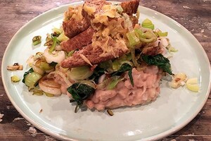 Witte bonen mash