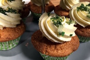 Limoen-cheesecupcakes